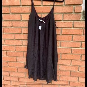 *NWT* Kimchi Blue Black Gauze Swing Dress